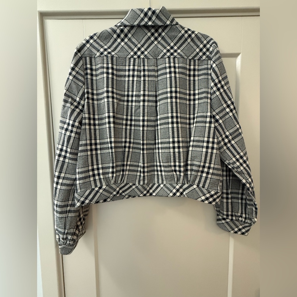 Gorman Monochrome Checkered Plaid Jacket - Picture 2 of 3